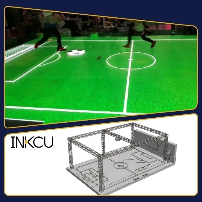Cancha Interactiva con Proyección de Piso