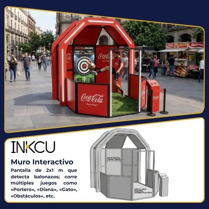 Octágono Interactivo Multijuegos